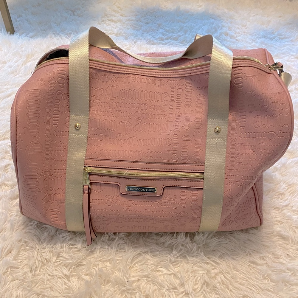 Pink Juicy Couture Duffle Weekender Bag